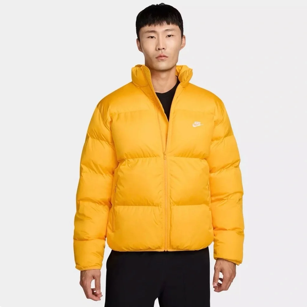 MEN'S NIKE SPORTSWEAR CLUB FUTURA LOGO PUFFER JACKET - Picture 1 of 5